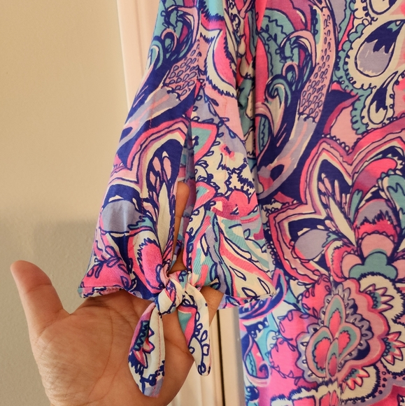 Lilly Pulitzer Preston Tie Sleeve Dress - Picture 4 of 8